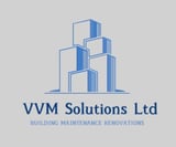Company/TP logo - "VVM SOLUTIONS LTD"