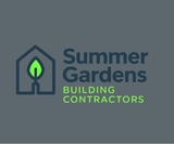 Company/TP logo - "Summer Gardens Landscape & Building Contractors"