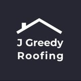 Company/TP logo - "J Greedy Roofing"