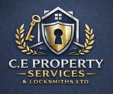 Company/TP logo - "C.E Property Services and Locksmiths Ltd."