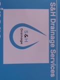 Company/TP logo - "S & H Drainage & Plumbing"