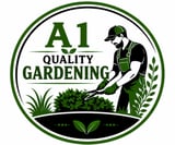 Company/TP logo - "A1 Quality Gardening"