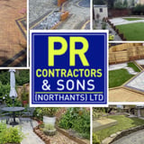 Company/TP logo - "P R CONTRACTORS AND SONS (NORTHANTS) LTD"