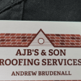 Company/TP logo - "AJB's Roofing Services"