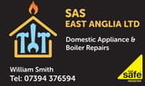 Company/TP logo - "S. A. S. EAST ANGLIA LTD"