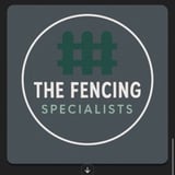 Company/TP logo - "The Fencing Specialists"