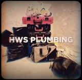 Company/TP logo - "HWS Plumbing & Heating"