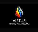 Company/TP logo - "Virtue Heating & Bathrooms Ltd"