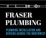 Company/TP logo - "Fraser's Plumbing"