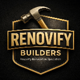 Company/TP logo - "Renovify Builder"