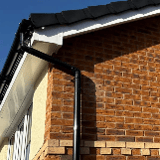 Company/TP logo - "DJ Roofing"