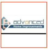 Company/TP logo - "ADVANCED HOME IMPROVEMENTS"