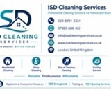 Company/TP logo - "ISD Cleaning Services "
