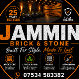 Company/TP logo - "Jammin Brick & Stone"