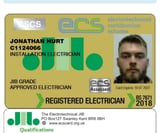 Company/TP logo - "JAH Electrical Solutions LTD"