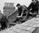 Company/TP logo - "CB Roofing"