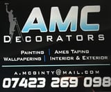 Company/TP logo - "AMC Painting & Decorating"