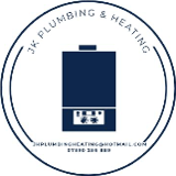 Company/TP logo - "JK Plumbing and Heating"