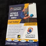 Company/TP logo - "COATES DEVELOPMENTS LTD"