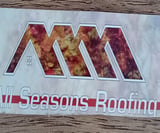 Company/TP logo - "Season Roofing"