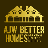 Company/TP logo - "AJW Better Homes"