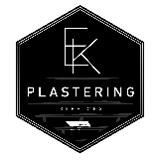 Company/TP logo - "EK Plastering & Painting Services"