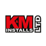 Company/TP logo - "k & m installs Ltd"