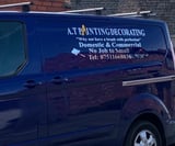 Company/TP logo - "A.T Painting & Decorating"