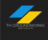 Company/TP logo - "TH Groundworks and Civils LTD"