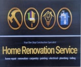 Company/TP logo - "Home Service Renovation"