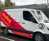 Company/TP logo - "Roofing CO"