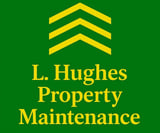 Company/TP logo - "L Hughes Property Maintenance"