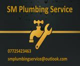 Company/TP logo - "SM Plumbing"
