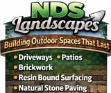 Company/TP logo - "NDS Landscapes & Brickwork"