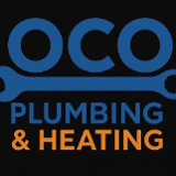 Company/TP logo - "OCO Plumbing & Heating"