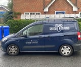 Company/TP logo - "Shield Roofing"
