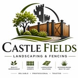 Company/TP logo - "Castle Fields Landscaping & Fencing"