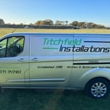 Company/TP logo - "Titchfield installations"