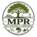 Company/TP logo - "MPR Tree Surgery & Landscaping"