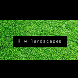 Company/TP logo - "rw landscapes"
