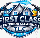 Company/TP logo - "First Class Paving"