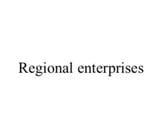 Company/TP logo - "Regional Enterprises"