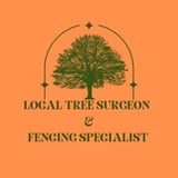 Company/TP logo - "Local Tree Surgeon & Fencing Specialists"