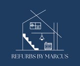 Company/TP logo - "Refurbs by Marcus"