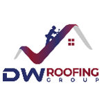 Company/TP logo - "DW ROOFING"