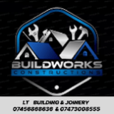 Company/TP logo - "LT Building & Joinery Works"