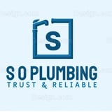 Company/TP logo - "S O Plumbing"
