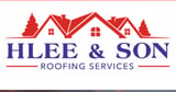 Company/TP logo - "H LEE & SON ROOFING"