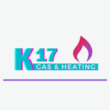 Company/TP logo - "K-17 GAS & HEATING"