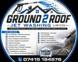 Company/TP logo - "GROUND-TO-ROOF JET WASHING LTD"